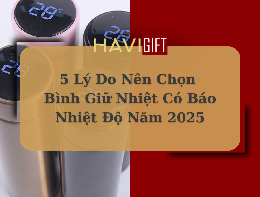 Bình giữ nhiệt có báo nhiệt độ