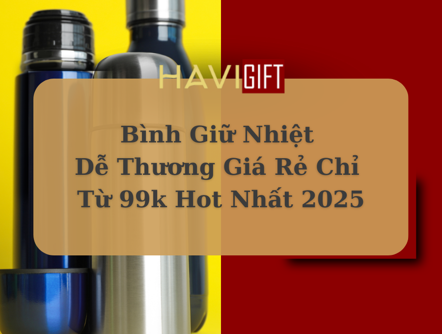 Bình giữ nhiệt dễ thương