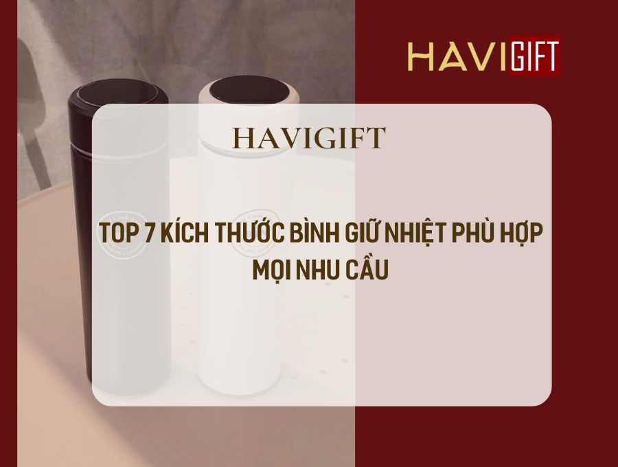 kích thước bình giữ nhiệt