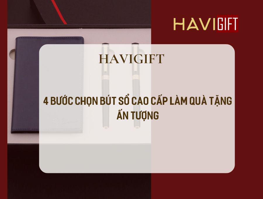 bút sổ cao cấp làm quà tặng