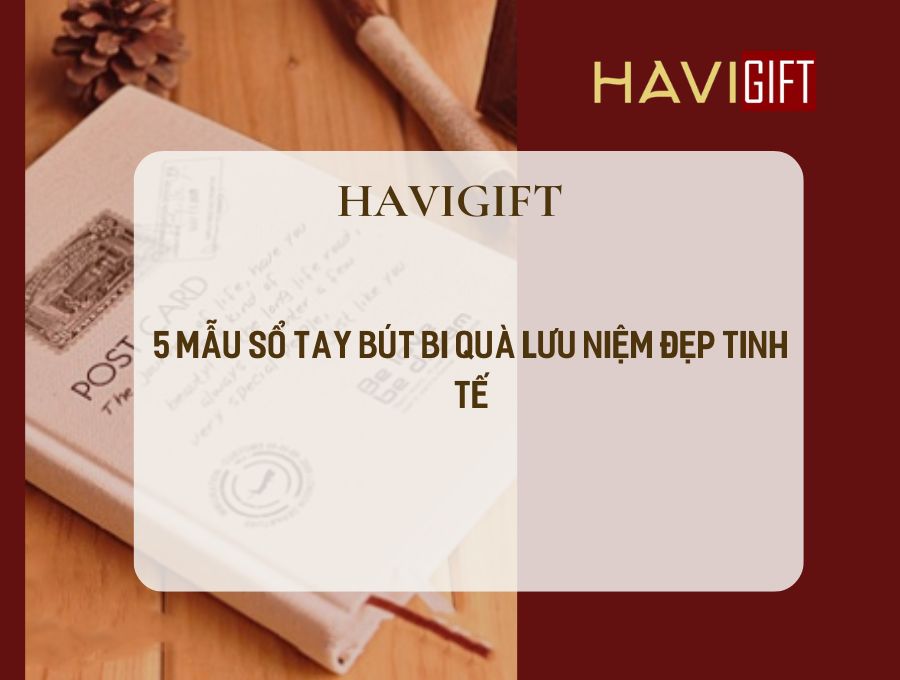 sổ tay bút bi quà luu niệm